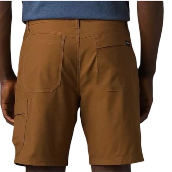 PrAna Stretch Zion Shorts II Color: Sepia 10 inch length, Size 31, NWT - Picture 2 of 12